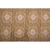 Vintage Large Pastel Suzani Bedspread From Samarkand, Faded | Tablecloth in Linens & Bedding by Vintage Pillows Store