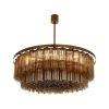 Alan Mizrahi KA1117 Pentagon Double Drum Chandelier | Pendants by Alan Mizrahi Lighting Design