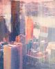 New York 58 – Contemporary Mixed Media Cityscape Painting | Paintings by Dario Moschetta