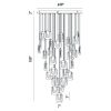 Alan Mizrahi SJ2071 Sugar Chandelier | Chandeliers by Alan Mizrahi Lighting Design