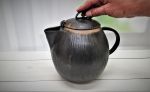Black Ceramic Teapot | Serveware by YomYomceramic. Item made of ceramic