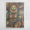 Canvas Print - The Guardian - Expressionist Figurative Art | Work by Eman's Gallery
