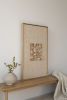 Inlay - Architectural Wood Mosaic | Tapestry in Wall Hangings by Lale Studio & Shop. Item composed of oak wood & wool compatible with minimalism and contemporary style