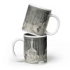 Coffee Mug - Crystal Memory - Still Life Monochrome Drawing | Work by Eman's Gallery