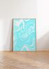 Go With The Flow Art Print | Prints by Britny Lizet. Item composed of paper compatible with boho and contemporary style