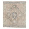 Distressed Low Pile Rug Turkish Yastik Rug 1'10" X 2'11" | Area Rug in Rugs by Vintage Pillows Store. Item made of wool with fiber