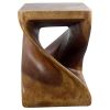 Haussmann® Rectangular Twist End Table 20 x 15 x 20 | Tables by Haussmann®
