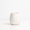 Porcelain Stemless Wine Cup | Drinkware by The Bright Angle. Item made of ceramic