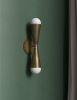 Karma II Wall Sconce | Sconces by Southern Lights Electric. Item made of brass