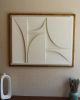 No. 01 Japandi Plaster Wall Relief - Scandinavian Neutral Decor | Wall Sculpture in Wall Hangings by Joseph Aurelius