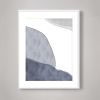 Abstract Scandi Painting set in muted Grays, Black and White | Prints by Capricorn Press. Item made of paper works with boho & minimalism style