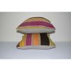 16" X 16" Set of Two Striped Turkish Kilim Pillow Cover | Sham in Linens & Bedding by Vintage Pillows Store. Item composed of cotton and fiber