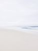 Minimalist neutral coastal art, 'Winter Beach' photograph | Photography by PappasBland. Item made of paper compatible with minimalism and contemporary style