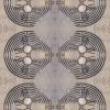 Labyrinth, Clay | Fabric in Linens & Bedding by Philomela Textiles & Wallpaper. Item made of linen