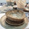 Unique Stoneware Dinnerware | Plate in Dinnerware by YomYomceramic. Item made of ceramic