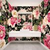 Butterfly Garden  —  Bold Florals Luxury Wallpaper | Wall Treatments by Elle H