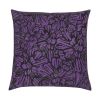 Marigold Pattern Velvet Cushion | Pillows by Sean Martorana. Item composed of fabric
