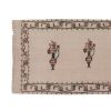 Vintage Aubusson Vase Design Kilim Runner - Embroided Hallwa | Area Rug in Rugs by Vintage Pillows Store. Item made of wool & fiber