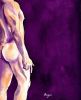 Temptation Nude Male Figurative | Prints by Brazen Edwards Artist. Item composed of canvas & paper
