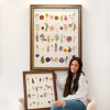 The Sampler Mini | Pressing in Art & Wall Decor by Sarah Ebert Art