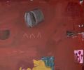 Campfire | Oil And Acrylic Painting in Paintings by Sarah Finucane