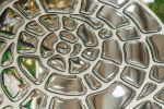 Spiral Silver Mural | Decorative Objects by PlusObject