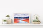 Inner Glow | Watercolor Painting in Paintings by Brazen Edwards Artist. Item composed of paper