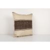 Vintage Hemp Turkish Kilim Pillow, Vintage Natural Turkish H | Cushion in Pillows by Vintage Pillows Store