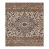Mid-Century Modern Anatolia Faded Colors Low Pile Rug with | Area Rug in Rugs by Vintage Pillows Store. Item composed of cotton