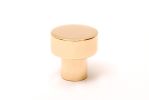 Dot 18 Polished Brass Knob | Hardware by Windborne Studios. Item composed of brass