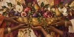 Gathered Grace | Oil And Acrylic Painting in Paintings by Madame A. K. Selestan