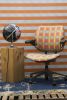 Afatauri, Apricot | Fabric in Linens & Bedding by Philomela Textiles & Wallpaper. Item composed of linen