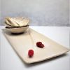 Beige Ceramic Serving Platter with Small Tapas Bowls | Serving Bowl in Serveware by YomYomceramic