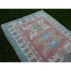 Vintage Turkish Oushak Rug With Soft Color Hand Knotted Rug | Area Rug in Rugs by Vintage Pillows Store. Item composed of cotton & fiber