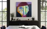 Aleea Jaques Original Abstract Portrait Painting | Oil And Acrylic Painting in Paintings by Aleea Jaques | Fine Art