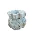 Mist Ruffle Knit Planter | Vases & Vessels by RAW & UNIQ
