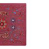 Silk Red Suzani Tapestry With Floral Design, Pictorial Suzan | Tablecloth in Linens & Bedding by Vintage Pillows Store