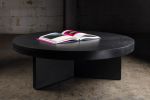 Ebonized Round Coffee Table | Tables by NO AGE FURNITURE STUDIO