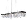 Tribeca Banqueting Chandelier (12 Bulb) | Chandeliers by Michael McHale Designs. Item composed of steel & glass