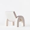 Arco Lounge Chair Boucle White | Work by District Loom