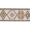 Handmade Vintage Moroccan Hall Rug, Area Rug Turkish Oushak | Runner Rug in Rugs by Vintage Pillows Store. Item made of cotton