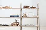 Montessori BOOKSHELF & HOUSE for kids, Wooden bookcase | Book Case in Storage by Plywood Project. Item composed of oak wood in minimalism or mid century modern style