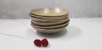 Small Ceramic Dishes, Stoneware Bowls, Pottery Bowls | Dinnerware by YomYomceramic. Item made of stoneware