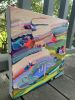 Riverbed | Oil And Acrylic Painting in Paintings by Shiri Phillips Designs. Item made of canvas works with contemporary & modern style