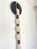 Anthracite Macrame Wall Hanging | Large Boho Wall Decor | Modern Minimalist Fiber Wall Art | Handmade Statement Tapestry | Wall Hangings by RavaTapestryArt
