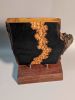 Burn and Carve Sculpture | Sculptures by Wood Alchemist Studio. Item made of wood