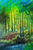 Spring Light | Oil And Acrylic Painting in Paintings by Checa Art. Item made of canvas