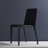 "Wing" CW7. Ebonized, Solid Back | Dining Chair in Chairs by SIMONINI. Item composed of wood & fabric