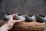 Jug/creamer "Dorothy" - organic natural shape stoneware | Vessels & Containers by Laima Ceramics. Item made of ceramic works with minimalism & contemporary style