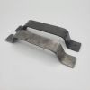 Iron Barn Door Pull Vintage Hammered Cabinet Handle | Hardware by Element Hand Forged Hardware. Item made of steel compatible with rustic style